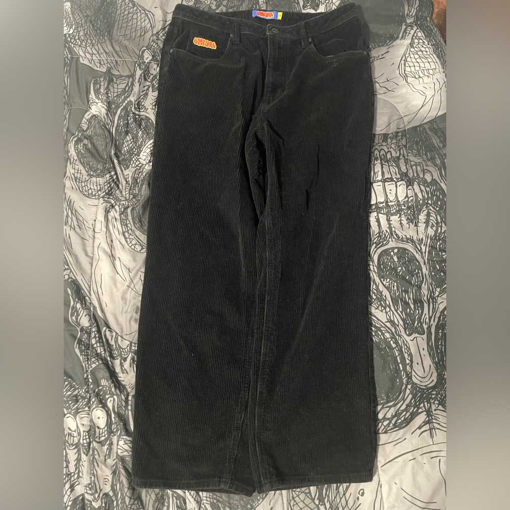 Black empyre corduroy pants